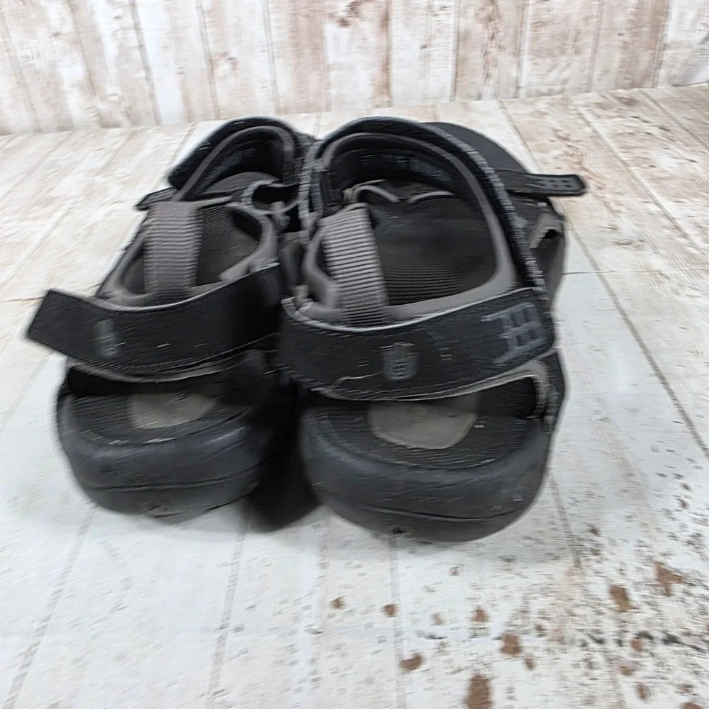 Teva Katavi 2 Mens Black Grey Suede Mesh Sport Hiking Sandals 4289 Size 12
